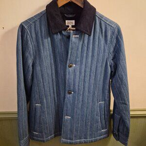 Bridge & Burn Kenton Jacket in Cobalt Blue Denim